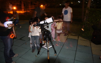 香港教育學院匯豐幼兒發展中心觀星活動