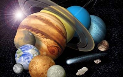 冥王星降格矮行星，太陽系剩八行星