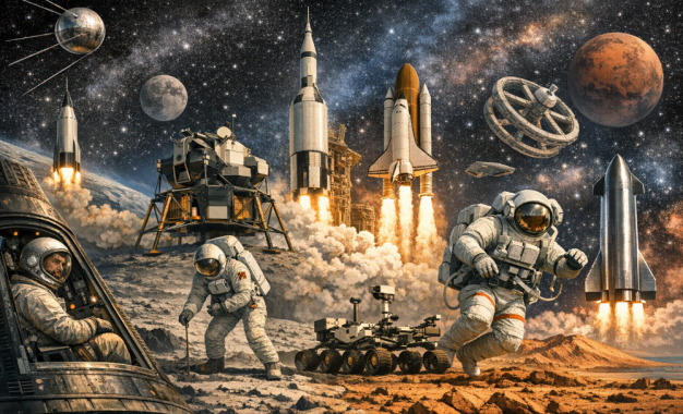 「載人航天大奧秘」專題講座系列： 太空旅人的過去、現在與未來